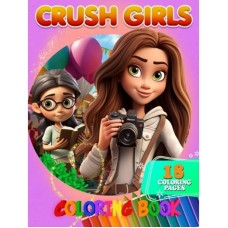 Розмальовка для дітей Crush Girls А05122408 формат А4