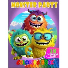Розмальовка для дітей Monster Party А05122406 формат А4