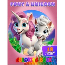 Розмальовка для дітей Pony&Unicorn А05122401 формат А4
