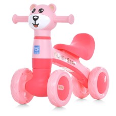 Детская каталка-толокарь M 5762-3 розовый, до 30 кг.