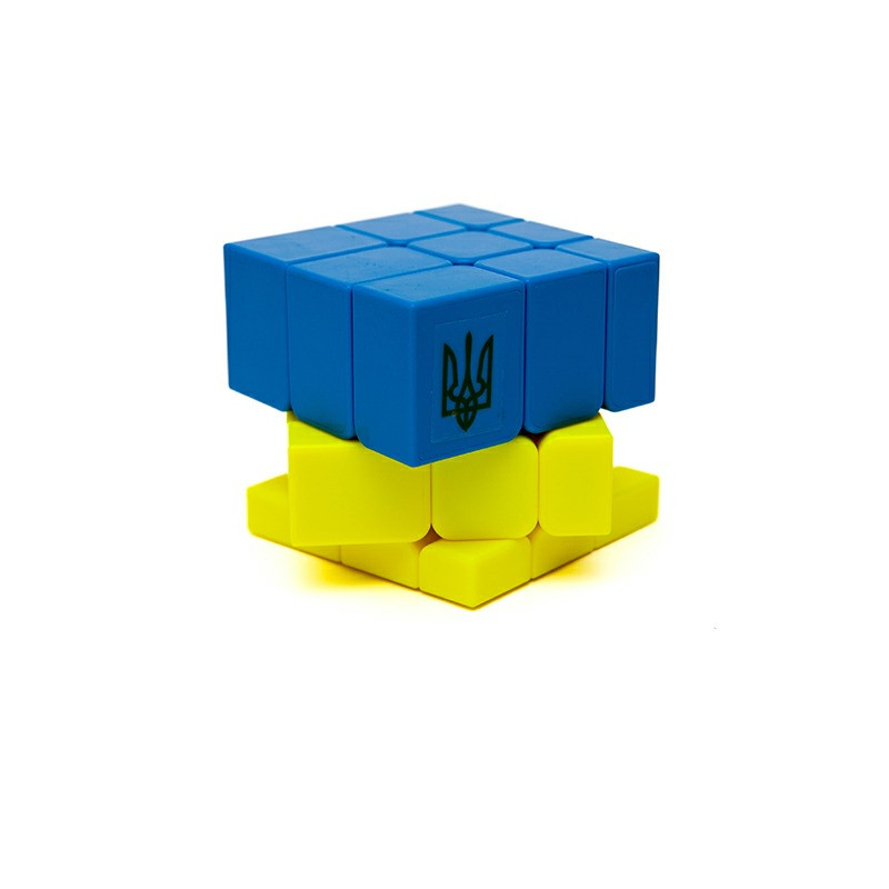 Головоломка Розумний кубик SCU333 "Прапор України" (Bicolor Bump Smart Cube "Ukraine")