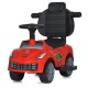 Дитяча каталка-толокар M 5728L-3 червоний, з батьківською ручкою