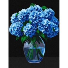 Картина за номерами "Букет гортензій" KHO3273 30х40см