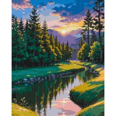 Картина за номерами "На світанку" 11038-AC 40x50 см