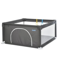 Дитячий манеж MR 1339-G, сірий, ширина з ніжками 132 см