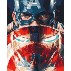 Картина за номерами без підрамника "Протистояння" 16045-ACNF 40х50 см