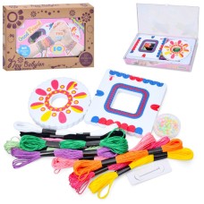 Дитячий набір творчості "New babylon" 11888C нитки 10 штук 10 кольорів