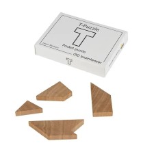 Дерев'яна міні головоломка "T-Puzzle pocket puzzle" 5001en