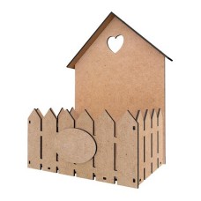 Заготовка для декорування "Будиночок" FDPO-402 для фруктів, солодощів, квітів