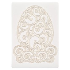 Картина-трафарет для фарбування піском "Великодне яйце" Sand Box T-a5124 А5