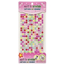 Напівбусини наклейки Bambi Планшетка №28, 6 мм, на планшетці 260 шт