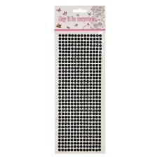 Наклейки декоративні XY-004(Black) на планшеті 504 шт