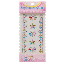 Наклейки декоративні XY-005-14 для авто, ноутбуків, телефонів