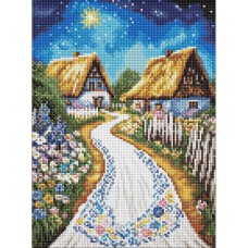 Алмазна мозаїка "Хатина" ©art_selena_ua AMO8219, 30х40 см