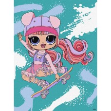 Картина за номерами "Tweens LOL Skate Dance Ali Dance" KHO1207, 30х40 см