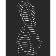 Картина за номерами "Звабливий силует" 10117-AC 40х50 см