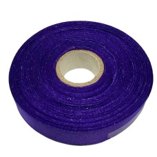 Атласна стрічка для рукоділля АБ-609, 1,2 см х 23 м, фіолетова