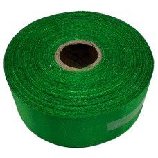 Атласна стрічка для рукоділля АБ-317, 2,5 см x 23 м, зелена