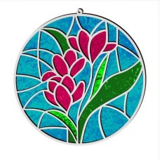 Набір для вітражного живопису за номерами "Весняні Квіти" FDSGK-06