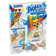 Набір креативної творчості AQP-01 "Aqua Painter"  Песик з Пірамідою