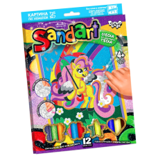 Фреска з піску своїми руками "SandArt" SA-01  Поні 2