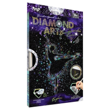 Комплект креативного творчества "DIAMOND ART" DAR-01, 10 видов Балерина