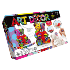 Креативное творчество "ART DECOR" ARTD-01-01U фигурка из гипса Мишка
