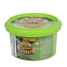 Набір креативної творчості "Stretch Sand" STS-02-01U 400 гр Зелений