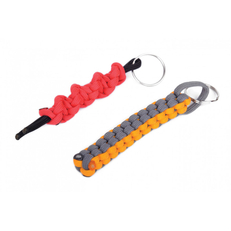 Набір для творчості. Плетіння з паракорду "Брелоки" (ПАР-003) PAR-003 різнобарвний