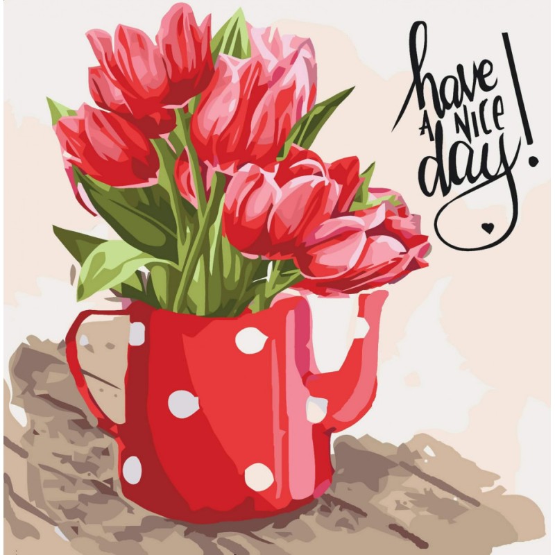 Картина за номерами. Art Craft "Have a nice day" 40 * 40 см 12108