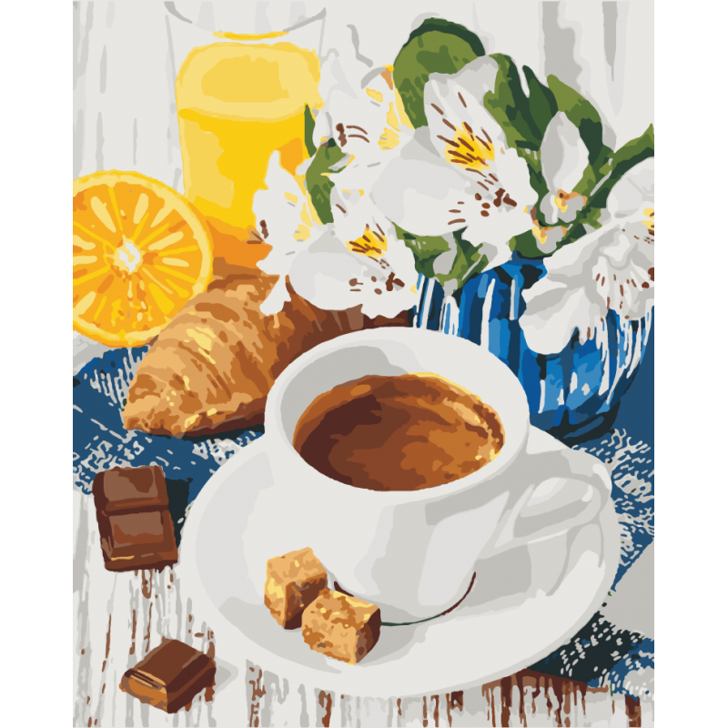 Картина за номерами. Art Craft "Солодкий ранок" 40 * 50 см 12116-AC