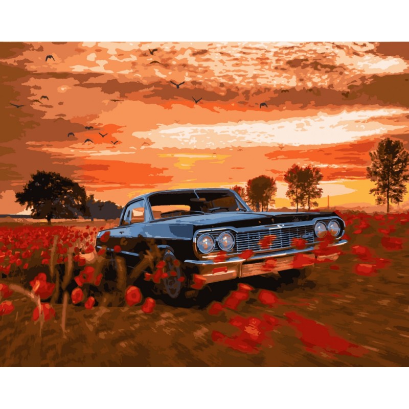 Картина за номерами. Art Craft "Дорога без кордонів" 40 * 50 см 10506-AC