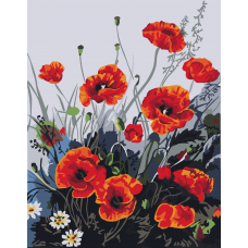 Картина за номерами. Art Craft "Барвисті маки" 40 * 50 см 13105-AC