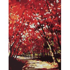 Картіна  по  номерам.  art  craft "подих осені" 40 * 50 см 10508-ac