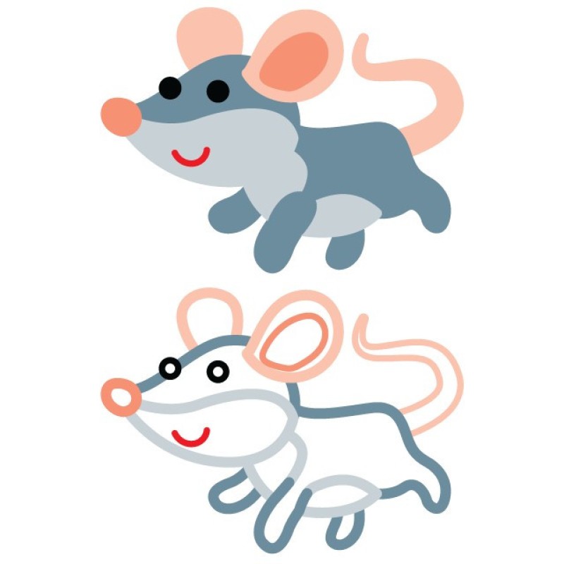 Дитяча книга-розмальовка для малюків "Кішка" 403204 з підказкою