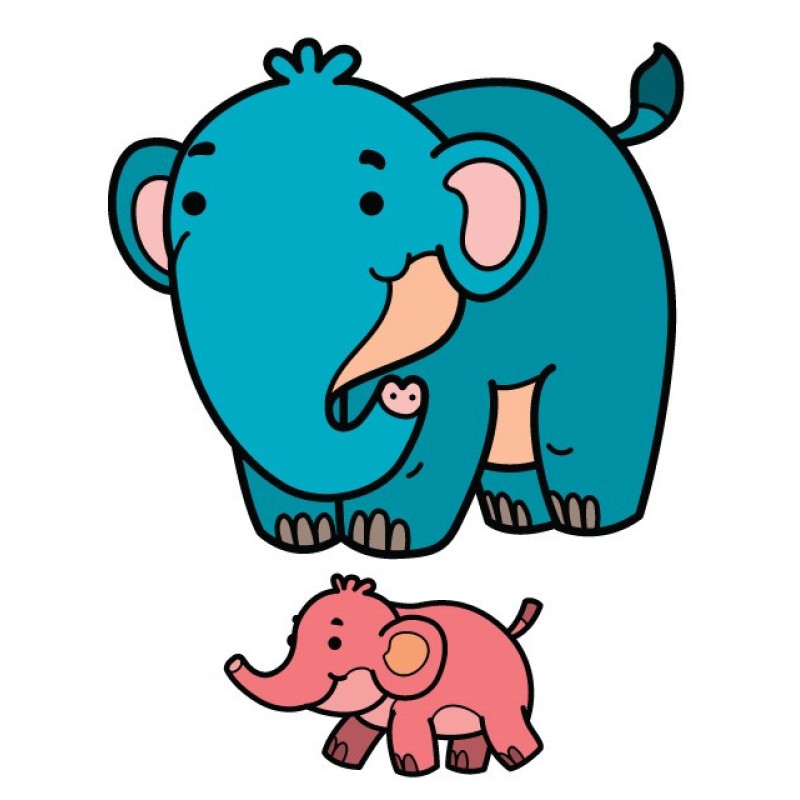 Дитяча книга-розмальовка для малюків "Гіппо" 403129 широкий контур