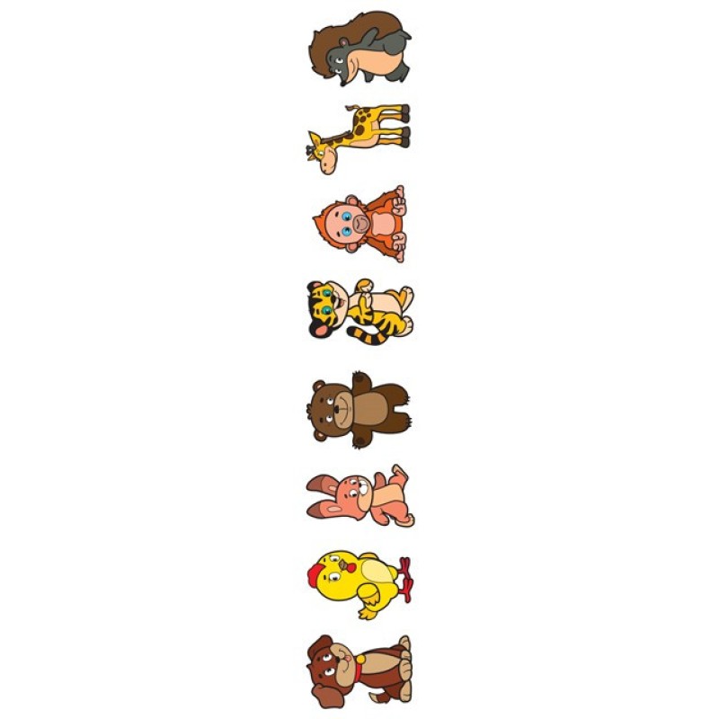 Дитяча книга-розмальовка "Їжачок" 403044 з наклейками