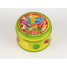 Настольная игра "Пицца" 1045, 70 круглых карт