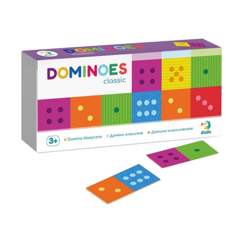 Настільна гра Доміно Класичне DoDo 300225, 28 карток
