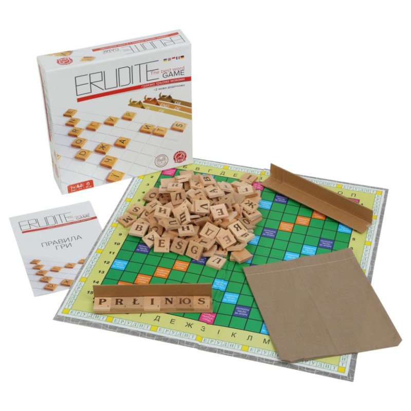 Настільна гра ERUDITE Arial 910466 три мови
