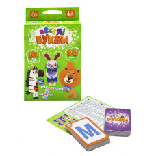 Дитяча розвиваюча настільна гра "Веселі літери" G-VB-01U укр. мовою