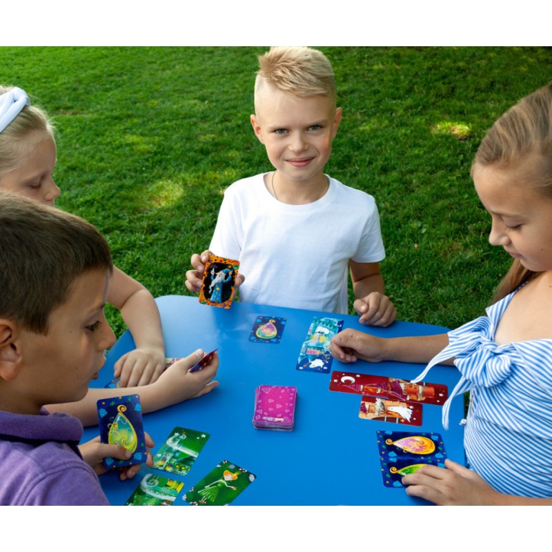 Дитяча настільна гра в мішечку "Чарівні кристали" VT8077-12 карткова