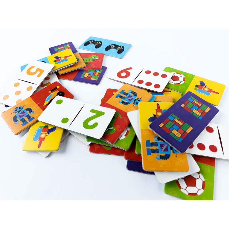 Настільна гра "Доміно для крутих хлопців" 127920, 2в1