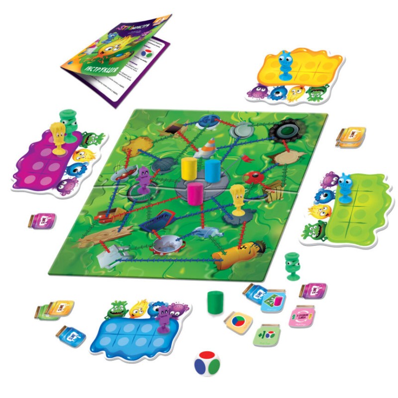 Настільна гра "Стікімонстри" Vladi Toys VT8055-35 (укр)