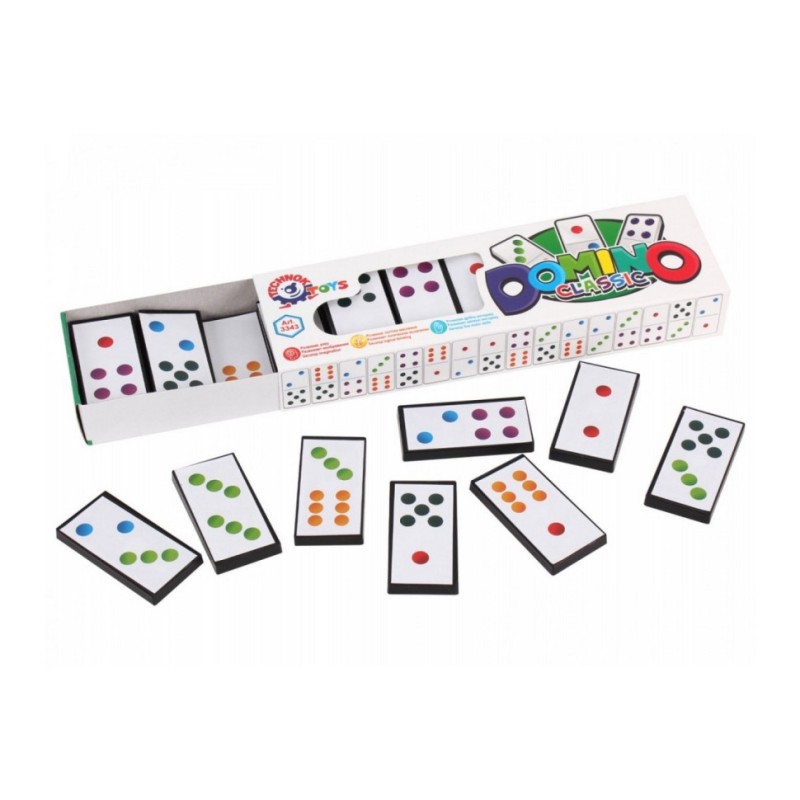 Настільна гра Доміно дитяча "Класичне" ТехноК 3343TXK
