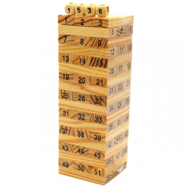 Настільна гра, що розвиває "NUMBER TOWER" укр. NT-01U