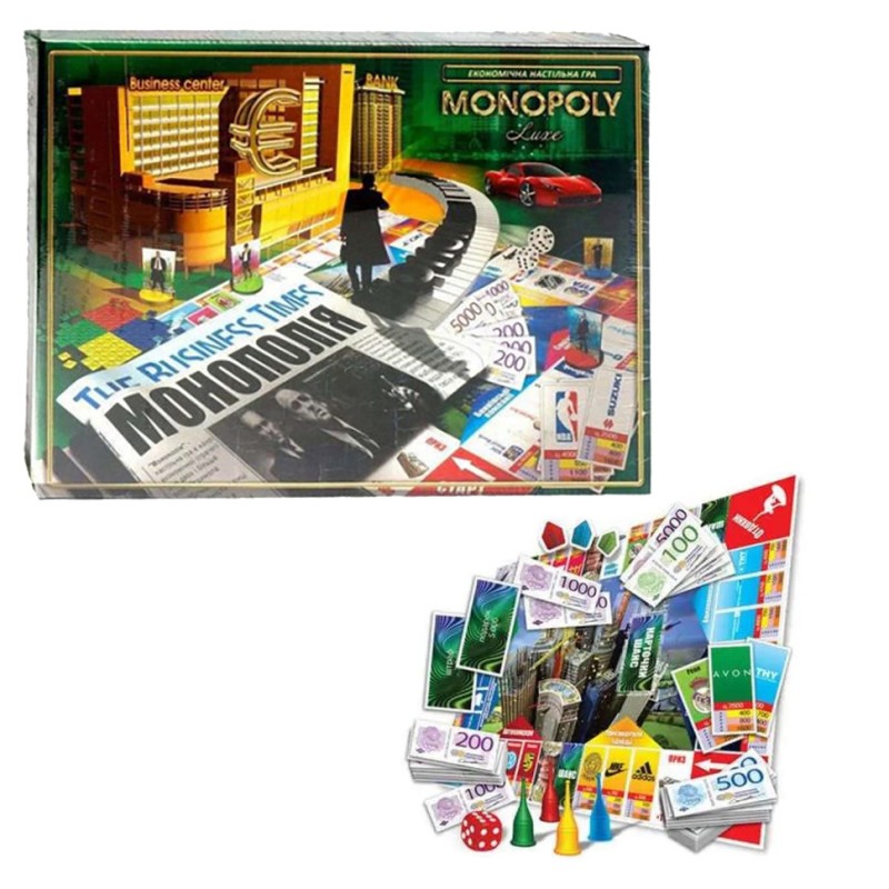Гра Настільна біла "Monopolist" G-MonP-01-01U Укр