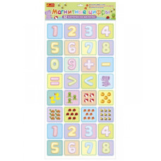 Магнитные карты "Магнитные цифры" Ranok Creative 13133001P 32 шт, рус.