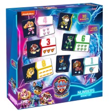 Набір магнітів Щенячий патруль Цифри та рахунок ML4034-22, 30 магнітів
