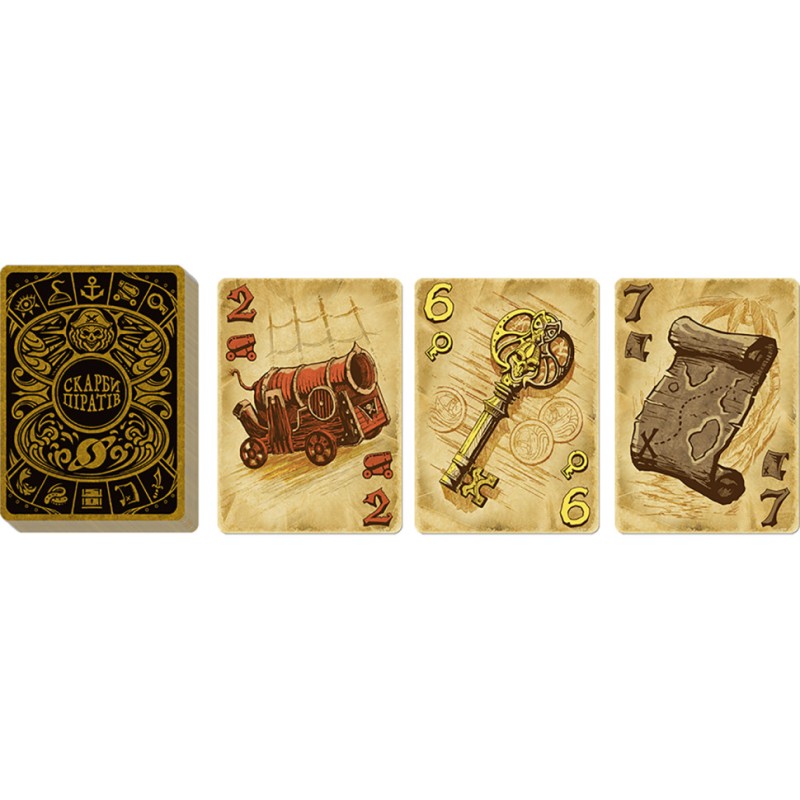 Настільна гра "Скарби піратів" SBPR01UA карткова